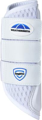 Show full view: WeatherBeeta Tough-Tec Mesh Brushing Horse Boots, White/White, Large slide 6 of 6