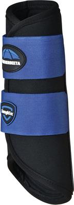 Show full view: WeatherBeeta Tough-Tec Prime Brushing Horse Boots, Black/Cobalt, Small slide 4 of 4