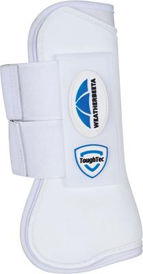 Show full view: WeatherBeeta Tough-Tec Prime Open Front Horse Boots, White/White, Large slide 2 of 4