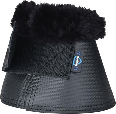 Show full view: WeatherBeeta Tough-Tec Fleece Trim Bell Horse Boots, Black, Medium slide 5 of 5
