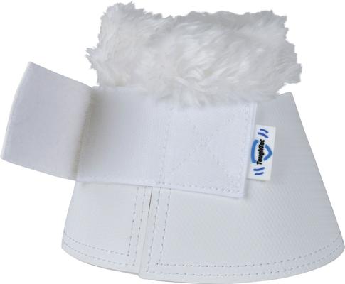Show full view: WeatherBeeta Tough-Tec Fleece Trim Bell Horse Boots, White, Large slide 6 of 6