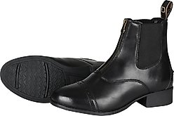 Dublin Foundation Zip Paddock Horse Riding Boots II, Black, Ladies 8.5