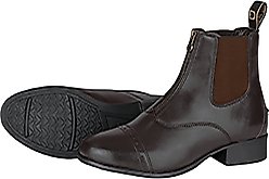 Dublin Foundation Zip Paddock Horse Riding Boots II, Brown, Childs 3 slide 1 of 4