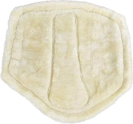 Show full view: WeatherBeeta Tough-Tec Comfy Fleece Brushing Horse Boots, White/White, Small slide 4 of 7