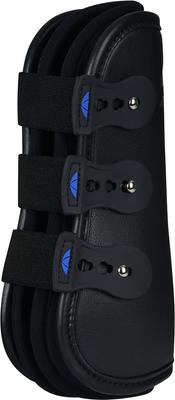 Show full view: WeatherBeeta Tough-Tec Pro Open Front Horse Boots, Black, Medium slide 2 of 6
