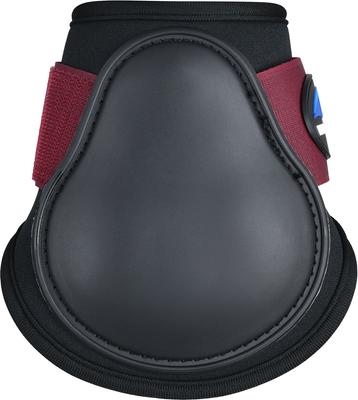 Show full view: WeatherBeeta Tough-Tec Prime Fetlock Horse Boots, Black/Burgundy, Medium slide 3 of 4