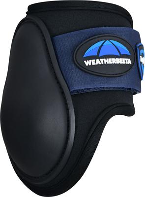 Show full view: WeatherBeeta Tough-Tec Prime Fetlock Horse Boots, Black/Navy, Large slide 5 of 6