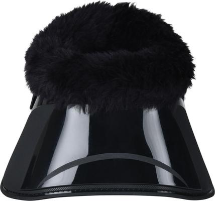 Show full view: WeatherBeeta Tough-Tec Impact Fleece Trim Bell Horse Boots, Black/Black, Large slide 4 of 7