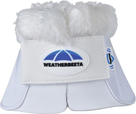 Show full view: WeatherBeeta Tough-Tec Impact Fleece Trim Bell Horse Boots, White/White, Large slide 2 of 8