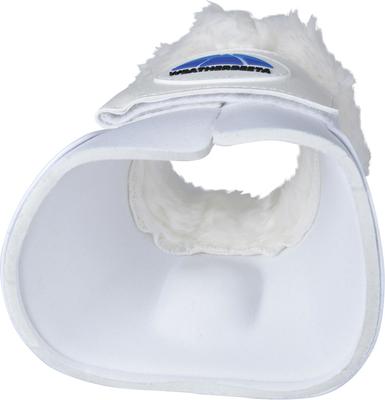 Show full view: WeatherBeeta Tough-Tec Impact Fleece Trim Bell Horse Boots, White/White, Large slide 6 of 8
