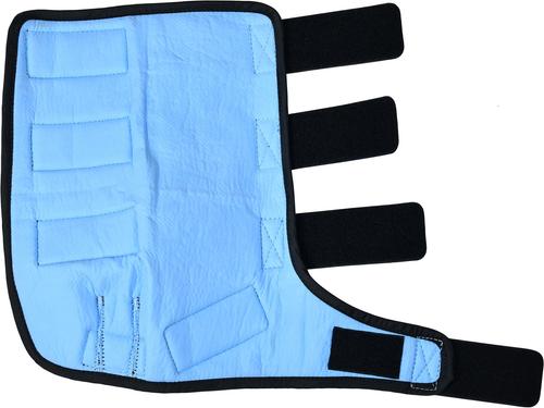 Show full view: WeatherBeeta Therapy-Tec Cold Water Horse Boots, Black/Blue, Medium slide 6 of 6