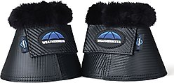 WeatherBeeta Tough-Tec Fleece Trim Bell Horse Boots, Black, Large slide 2 of 5
