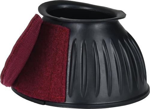 Show full view: WeatherBeeta Tough-Tec Prime Rubber Bell Horse Boots, Black/Burgundy, Medium slide 5 of 5