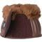 Show in main carousel: WeatherBeeta Tough-Tec Prime Fleece Trim Rubber Bell Horse Boots, Brown/Brown, Large slide 6 of 6