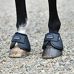 WeatherBeeta Tough-Tec Anatomical Bell Horse Boots, Black, Medium