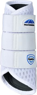 Show full view: WeatherBeeta Tough-Tec Mesh Brushing Horse Boots, White/White, Large slide 2 of 6