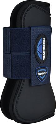 Show full view: WeatherBeeta Tough-Tec Prime Open Front Horse Boots, Black/Navy, Large slide 4 of 4