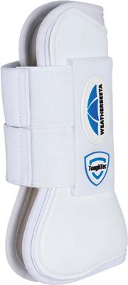 Show full view: WeatherBeeta Tough-Tec Prime Open Front Horse Boots, White/White, Large slide 4 of 4