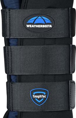 Show full view: WeatherBeeta Tough-Tec Stable Boot Horse Wraps, Black/Navy, Large slide 5 of 7