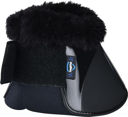 Show full view: WeatherBeeta Tough-Tec Impact Fleece Trim Bell Horse Boots, Black/Black, Large slide 7 of 7