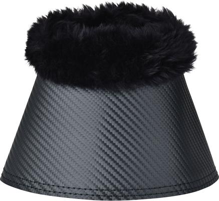 Show full view: WeatherBeeta Tough-Tec Fleece Trim Bell Horse Boots, Black, Medium slide 4 of 5