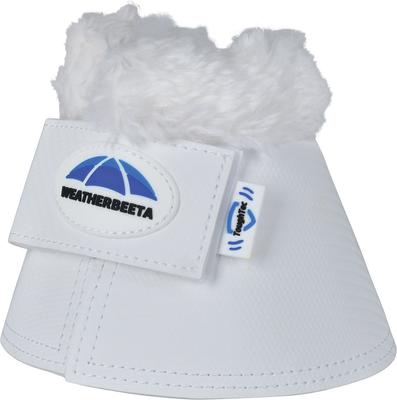 Show full view: WeatherBeeta Tough-Tec Fleece Trim Bell Horse Boots, White, Large slide 5 of 6