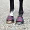 Show in main carousel: WeatherBeeta Tough-Tec Prime Rubber Bell Horse Boots, Black/Burgundy, Medium slide 1 of 5