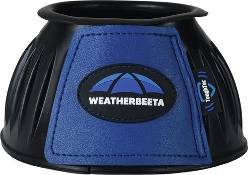 Show full view: WeatherBeeta Tough-Tec Prime Rubber Bell Horse Boots, Black/Cobalt, Medium slide 2 of 6