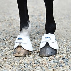 WeatherBeeta Tough-Tec Anatomical Bell Horse Boots, White, Large
