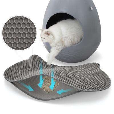 Show full view: Coziwow Cat-Head Cat Litter Mat slide 1 of 9