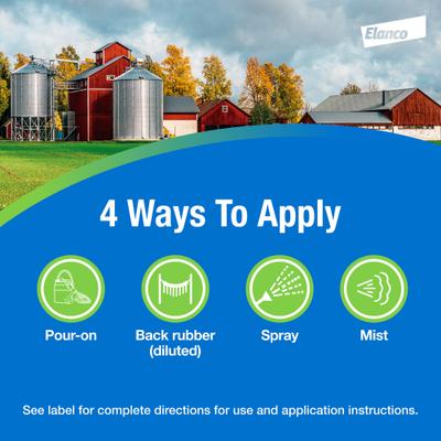 Show full view: Elanco Permectrin CDS Pour-On Farm Animal Insecticide, 0.5-gal slide 9 of 9