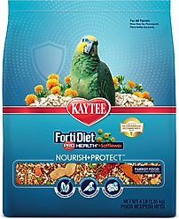 Kaytee Forti-Diet Pro Health Parrot Food, 4-lb bag
