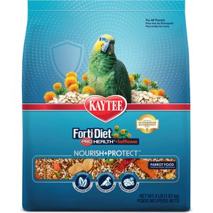 Kaytee Forti-Diet Pro Health Parrot Food, 4-lb bag
