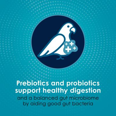 Show full view: Kaytee Forti-Diet Pro Health Nourish+Protect Parrot Food, 5-lb bag slide 5 of 11