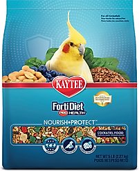 Kaytee Forti-Diet Pro Health Cockatiel Food, 5-lb bag