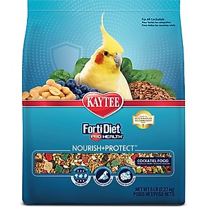 Kaytee Forti-Diet Pro Health Cockatiel Food, 5-lb bag