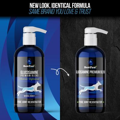 Show full view: Best Paw Nutrition Premium Dream Glucosamine Dog & Cat Liquid Supplement, Natural Unflavored, 16-fl oz bottle slide 3 of 10