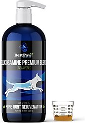 Best Paw Nutrition Premium Dream Glucosamine Dog & Cat Liquid Supplement, Natural Unflavored, 32-fl oz bottle