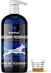 Best Paw Nutrition Premium Dream Glucosamine Dog & Cat Liquid Supplement, Bacon Flavored, 32-fl oz bottle