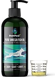 Best Paw Nutrition Wild Omega Fish Oil Liquid Omega-3s Dog & Cat Supplement, 16-fl oz bottle