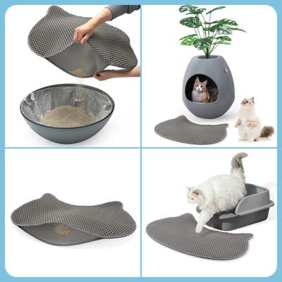 Show full view: Coziwow Cat-Head Cat Litter Mat slide 7 of 9