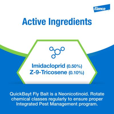 Show full view: Elanco QuickBayt Farm Animal Fly Bait, 5-lb bottle slide 7 of 10