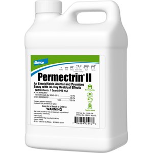 Elanco Permectrin II Farm Animal Fly & Insect Control, 1-qt bottle