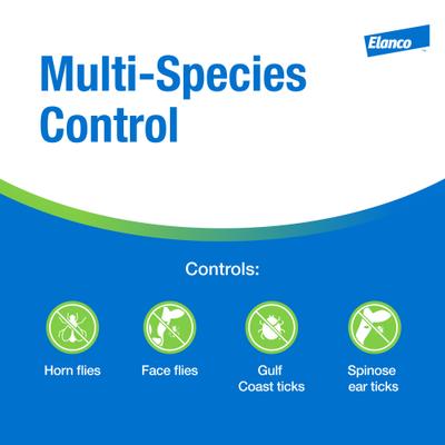 Show full view: Elanco Cylence Ultra Fly & Insect Control Cattle Ear Tags, 20 count slide 2 of 7
