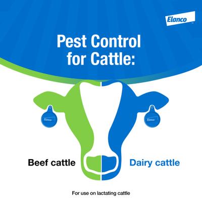 Show full view: Elanco Cylence Ultra Fly & Insect Control Cattle Ear Tags, 20 count slide 3 of 7