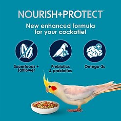 Kaytee Forti-Diet Pro Health Cockatiel Food, 4-lb bag slide 2 of 8