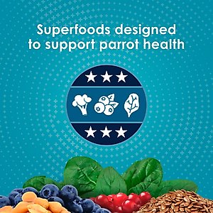 Kaytee Forti-Diet Pro Health Nourish+Protect Parrot Food, 8-lb bag