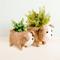 Show in main carousel: LIKHA English Bulldog Coco Coir Planter Pot, 4-in slide 6 of 6