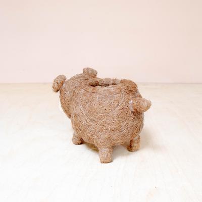 Show full view: LIKHA English Bulldog Coco Coir Planter Pot, 2.5-in slide 3 of 4