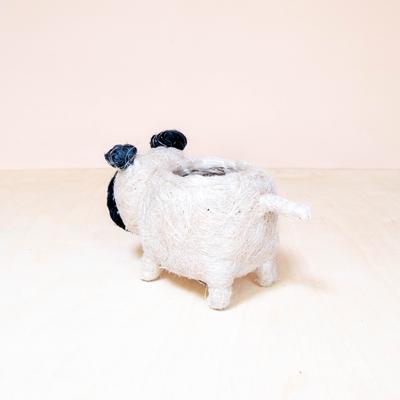 Show full view: LIKHA Pug Coco Coir Planter Pot, 2.5-in slide 3 of 4